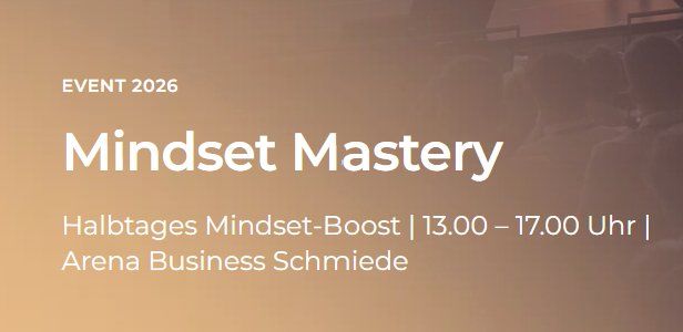 Biglietti: Mindset Mastery - Event vor Ort im Wert von CHF 299 – Nuovo e nell'imballaggio originale da Winterthur venduto da maranello123