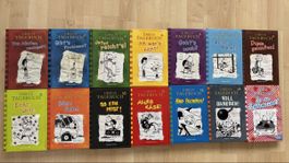 Gregs Tagebuch Buchset 14 Bände Jeff Kinney guter Zustand