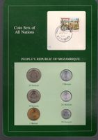 Mozambique coins set UNC