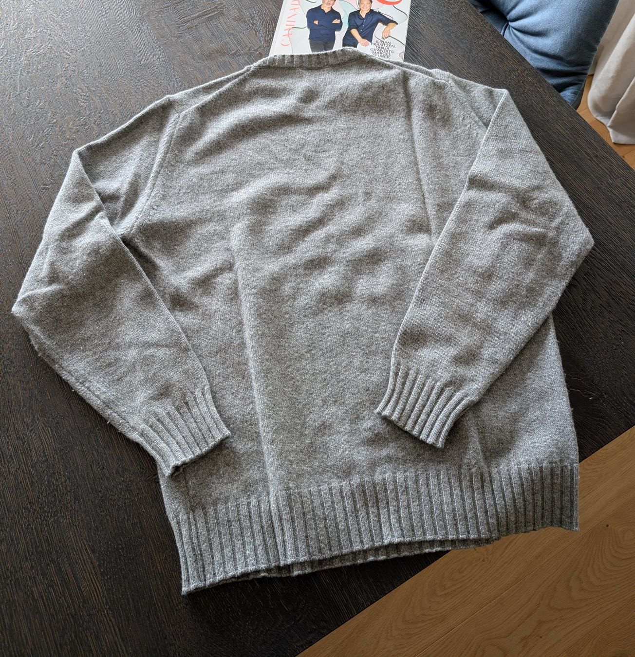 Pulls & Sweat-shirts: Burger Pullover Hellgrau, Grösse 50, Merino/Kaschmir – D'occasion à Eschenbach LU par HerbRM 2