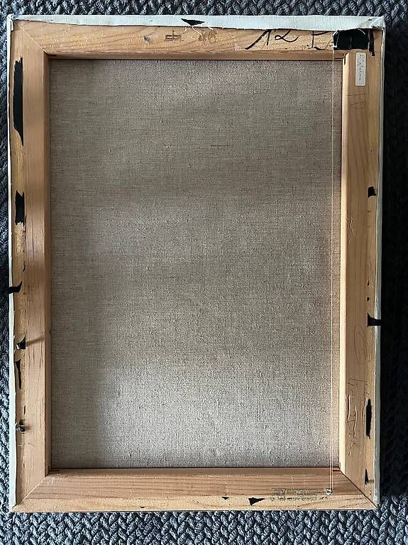 Dipinti: Tableau contemporain abstrait – Usato da Versoix venduto da L_armoire_d_isa 4