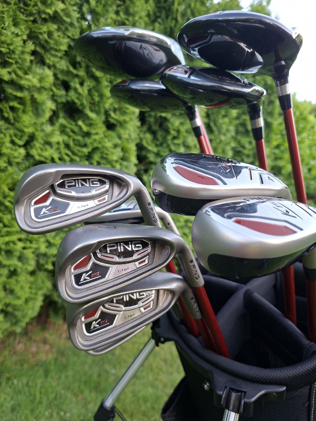 Ping Mazze & Set: PING K15 TFC Golfschläger Set + Bag – Usato da Gümligen venduto da V10-Shop 4