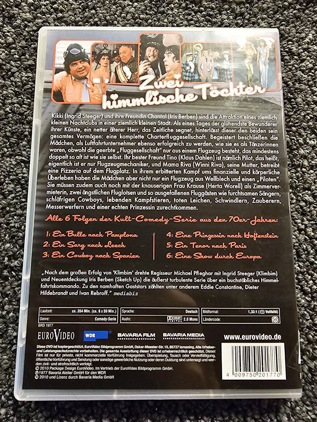 Tutti i DVDs: DVD "Zwei himmlische Töchter" mit Iris Berben(21142) – Usato da Ruswil venduto da jan_bxl5 1