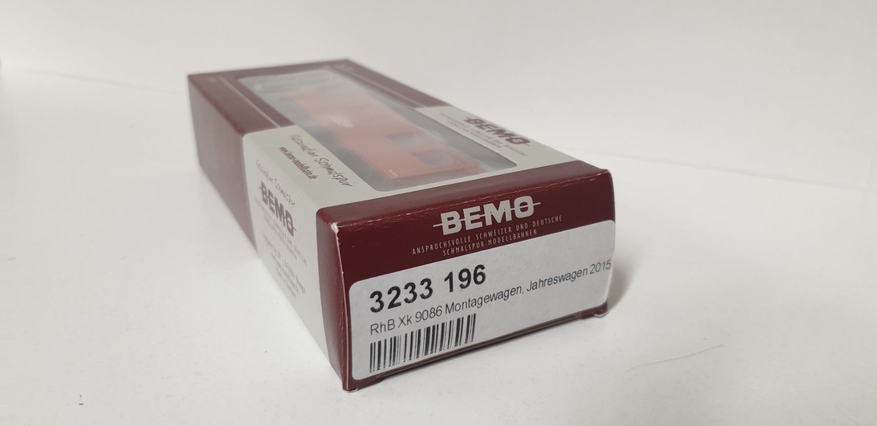 Bemo Modellini di ferrovie: Bemo RhB Xk Montagewagen   3233 169 – Nuovo (secondo la descrizione) da Geroldswil venduto da TopTrain54 1