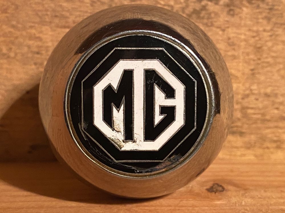 Pomello Cambio Bakelite Ambra Antico - Per 2CV, Freno A Mano Triumph, MG, Ottime Condizioni