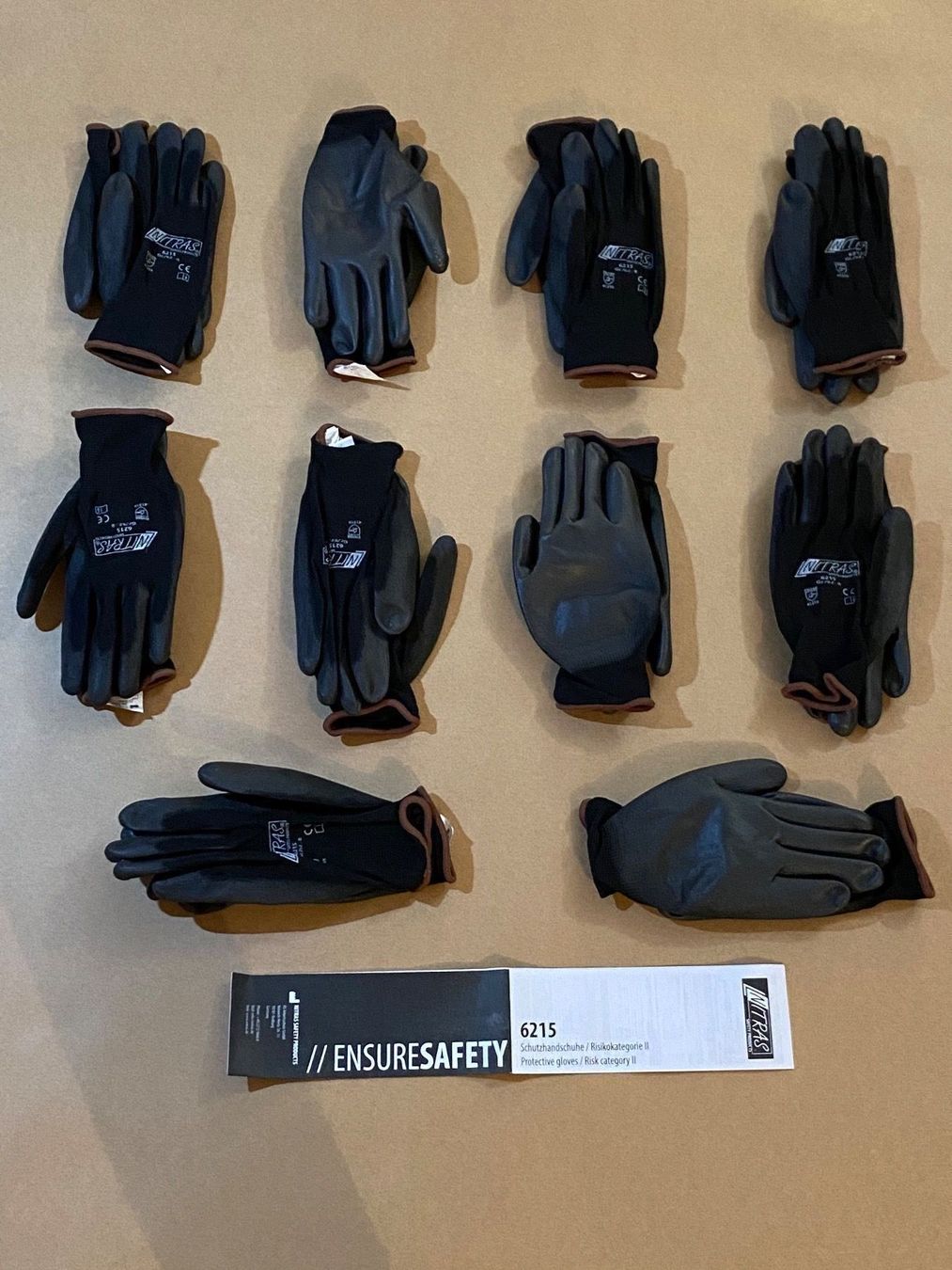 Guanti & manicotti: Nitras Arbeitshandschuhe 12 Paar Gr. 9 – Nuovo (secondo la descrizione) da Heerbrugg venduto da ProBau-Liq