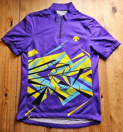 Radtrikot Descente Gr. M Velo Radsport Trikot vintage