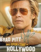 Brad Pitt - orig. sign. Großfoto