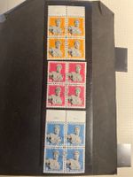 Schweiz 1944 Satz 50 Jahre IOC 4er-Block Ersttagsstempel