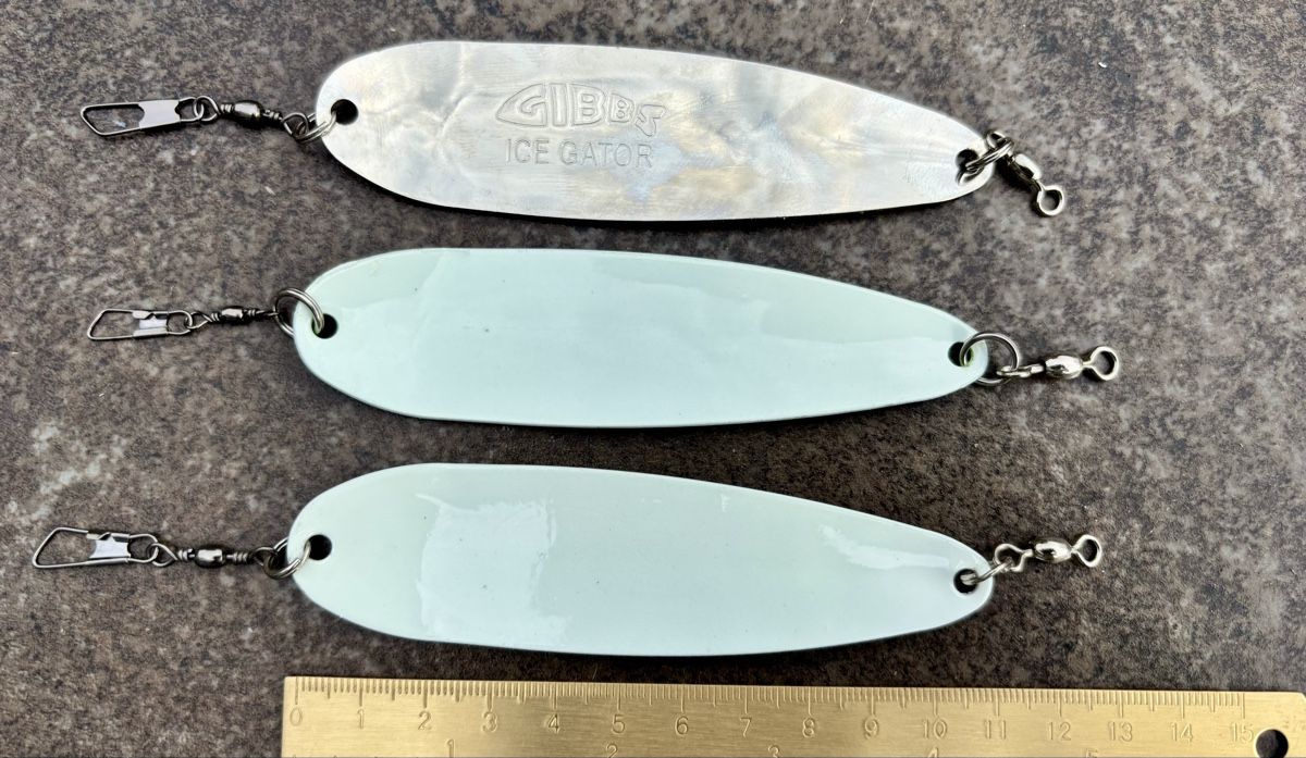 Köder: 3 Hechtlöffel 110mm im Set. Ideale Schleppköder – Neu (gemäss Beschreibung) aus Arbon von Helmuth 4