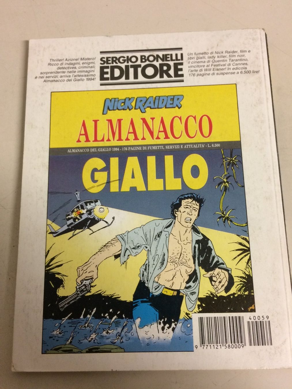 Comics: DYLAN DOG ristampa # 59 GENTE CHE SCOMPARE S. Bonelli 1994 – Gebraucht aus Vezia von Aquarius_Age 1