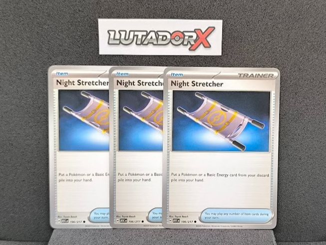 Pokémon Carte collezionabili: 3x Night Stretcher - 196/217 - Englisch – Usato da Ballwil venduto da Lutadorx