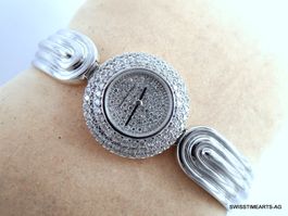 AUDEMARS PIGUET 1990ER 18K & DIAMANTEN LUXUS DAMNEUHR