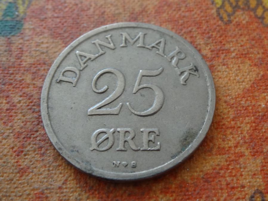Toutes les monnaies: DANEMARK  25  Ore  1950 – D'occasion à Romanel-sur-Lausanne par Swift13 1