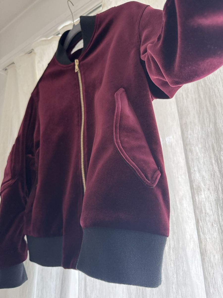 Sandro Vestes: Sandro Bomberjacke Samt – D'occasion à Zürich par tebi14 2