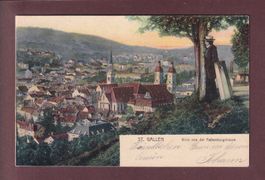 ST. GALLEN von der Falkenburgstrasse - 1904