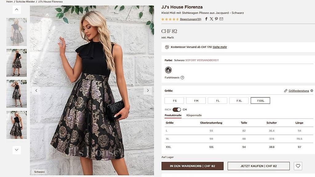 Vestiti: Partykleid ein Traum – Usato da Hünenberg See venduto da FrankyService 1