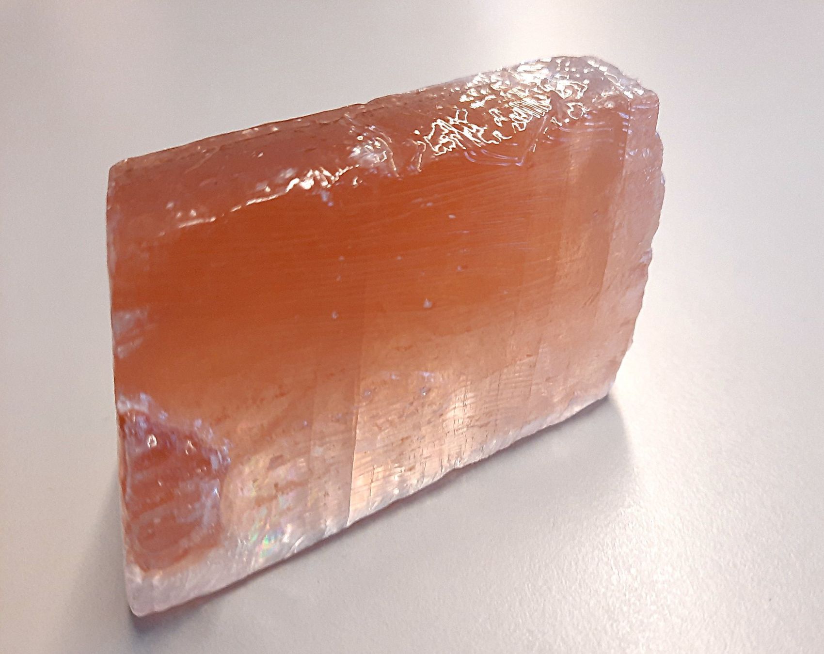 Mineralien & Heilsteine: Polierter rosa Calcit – Gebraucht aus Beinwil am See von Restwert_Beinwil 2