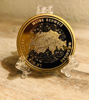 Meine Schweiz vergoldete Medaille Château de Chillon