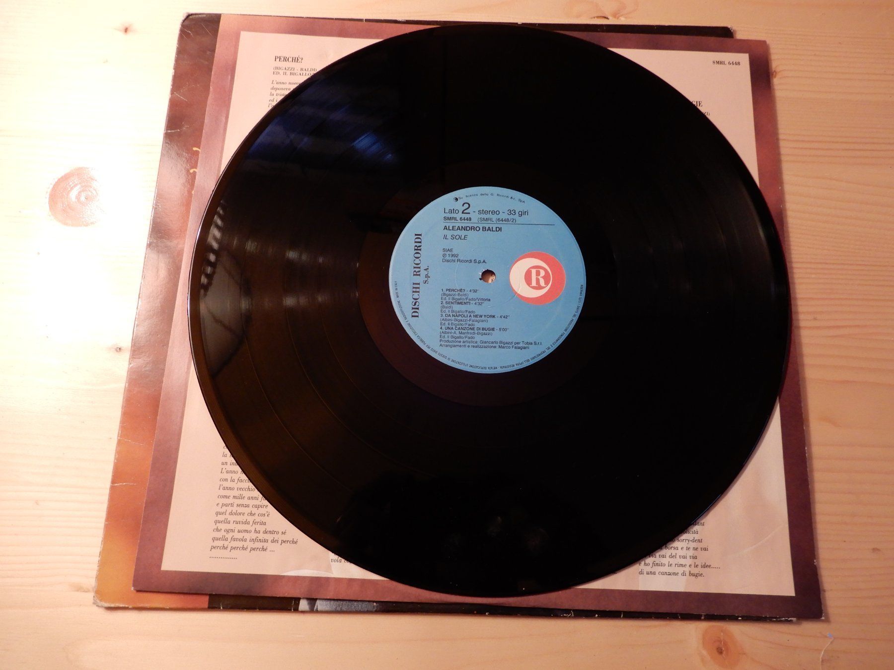 Dischi in vinile: Aleandro Baldi - Il Sole – Usato da Erstfeld venduto da Mario_boe0 3