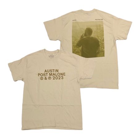 Post Malone Austin 2023 Tour Shirt L