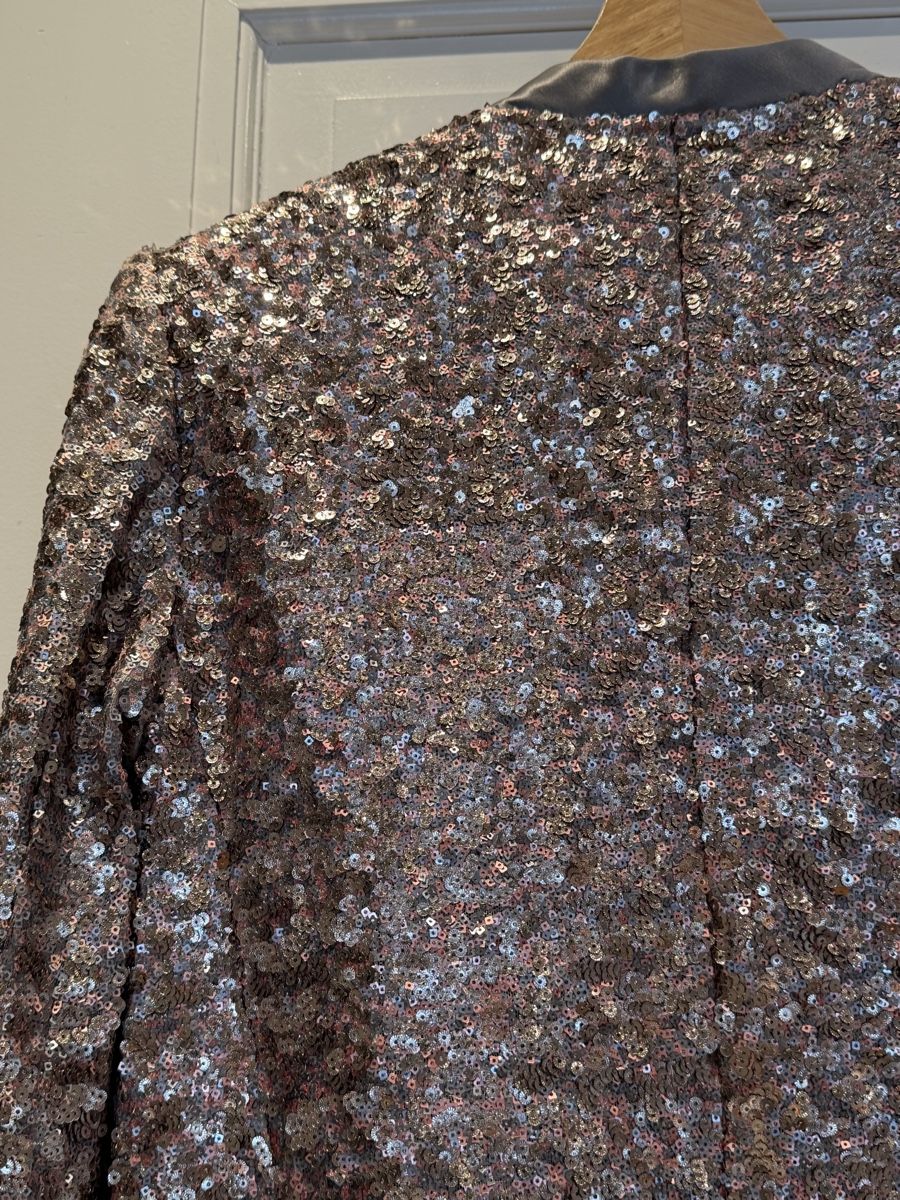 Zadig & Voltaire Giacche: Zadig & Voltaire Deluxe Sequin Jacket, Size 36 – Nuovo (secondo la descrizione) da Genève venduto da jud_xrl8 4