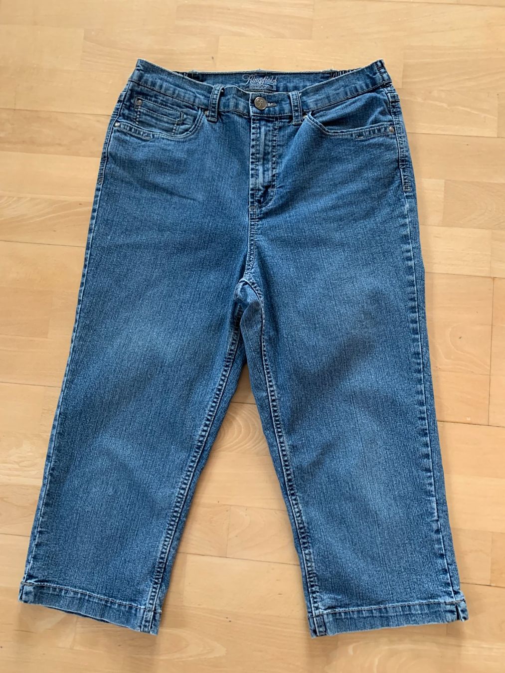 Jeans: Sonja Damen 7/8 Jeans Hose, Gr. 38 – Usato da Worb venduto da farben20zauber