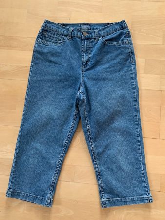 Sonja Damen 7/8 Jeans Hose, Gr. 38