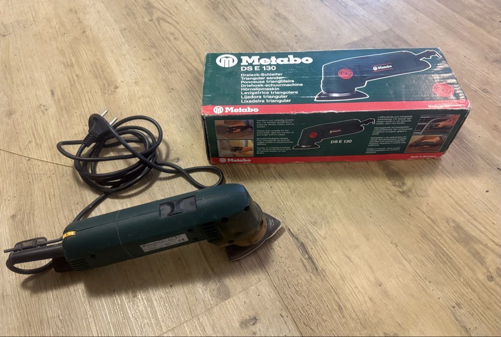 metabo-ds-e-130-dreieck-schneider-inkl-schleifkopf-gebraucht-in