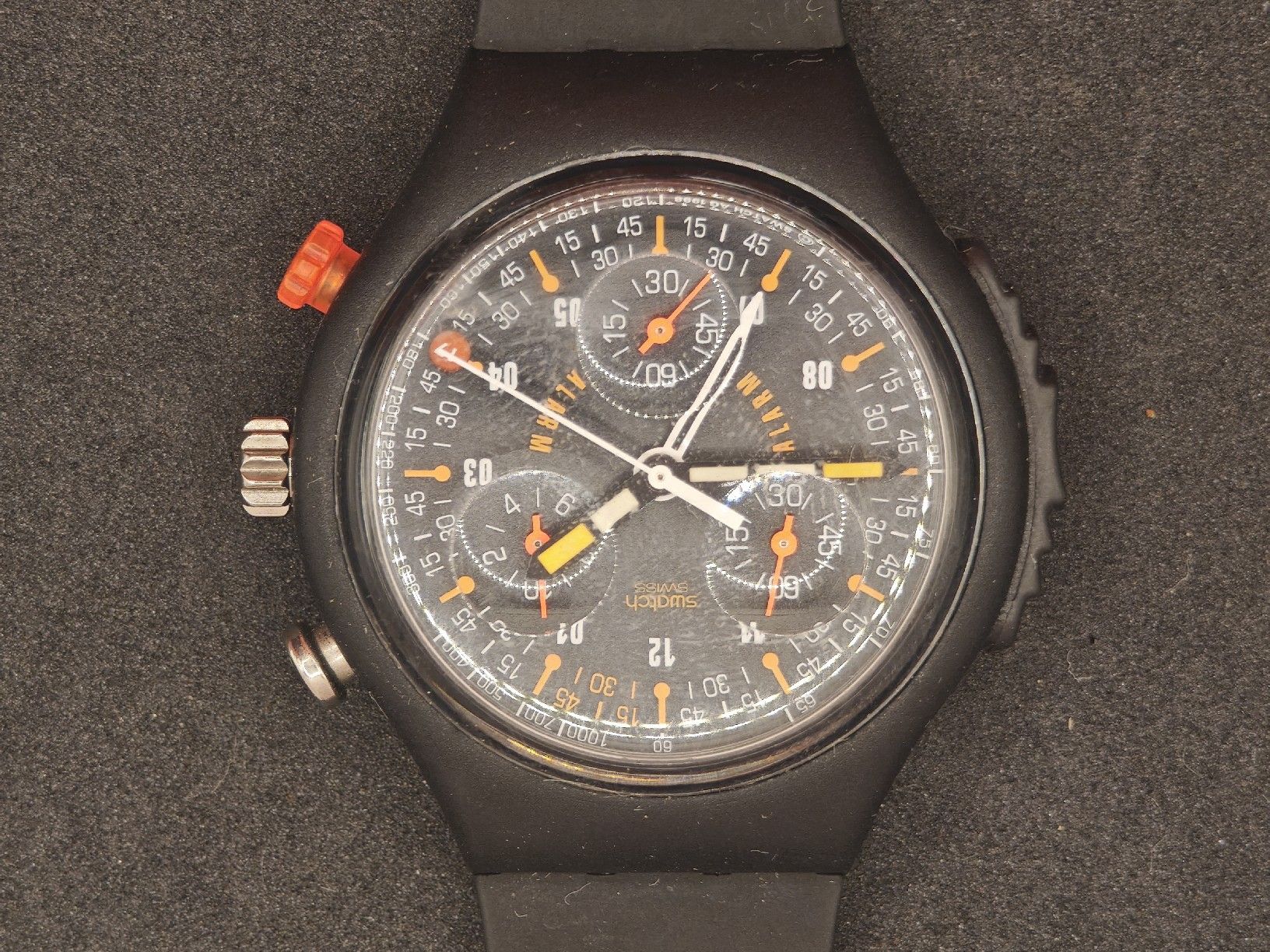 Swatch Orologi: SWATCH "Tacho" (SBK100) – Usato da Ottikon venduto da Kolibri-81 1