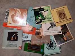 Vinyl Platten; Schallplatten, 14 Stk. Klassische Musik