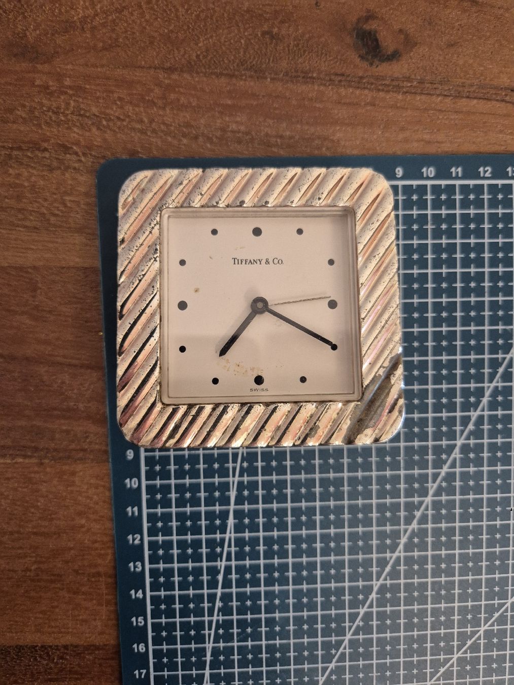 Orologi da terra & Orologi da parete: Vintage Tiffany & Co Tischuhr – Usato da Zürich venduto da Dalema13 7