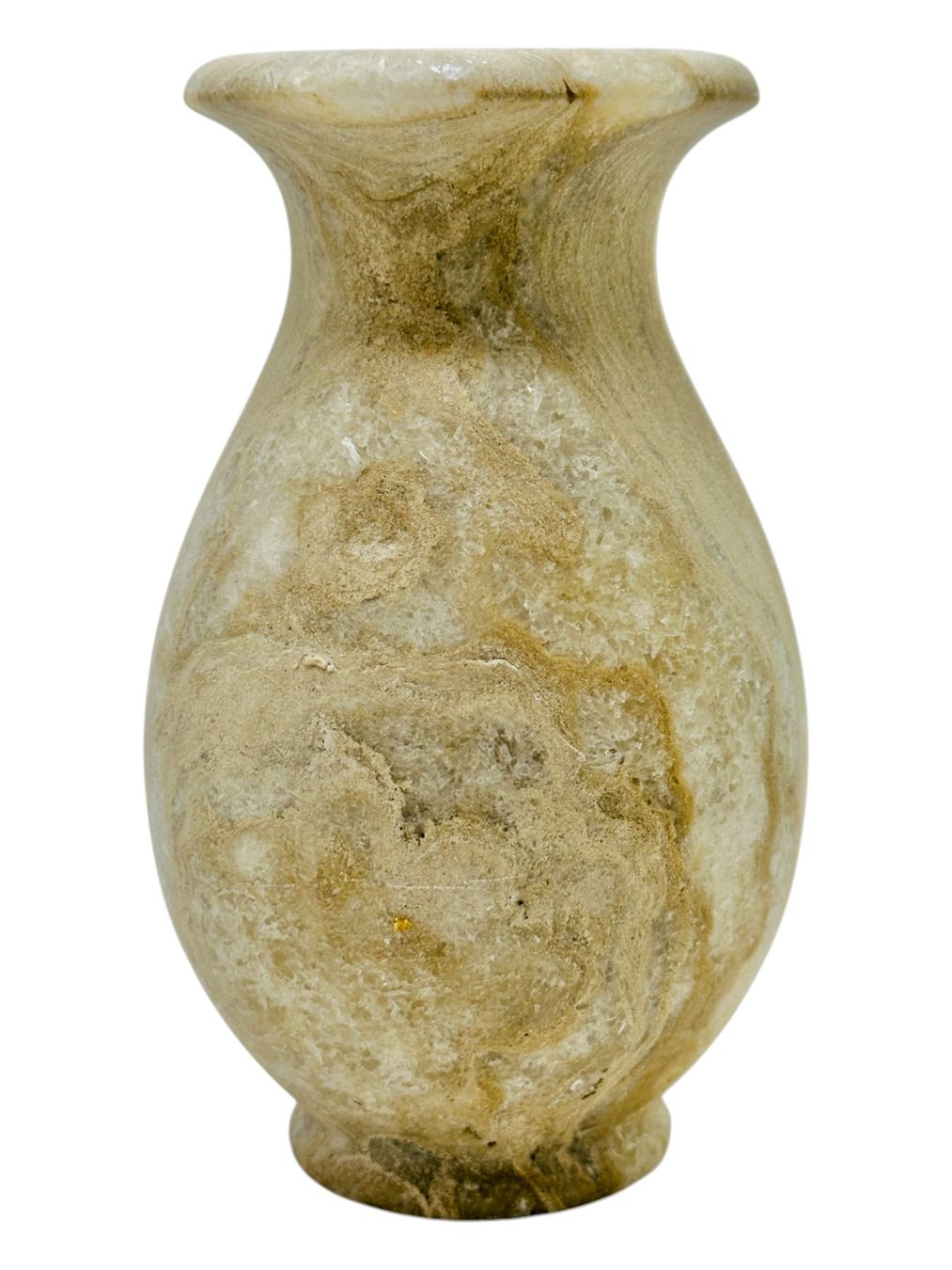 Vasi & Recipienti: Ancien vase en marbre beige – Usato da Morges venduto da vintiques 2