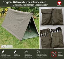 Original Österreichisches Bundesheer – Zelt / Zeltbahn