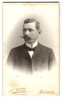 Fotografie A. Wicky, Berne, Portrait Man