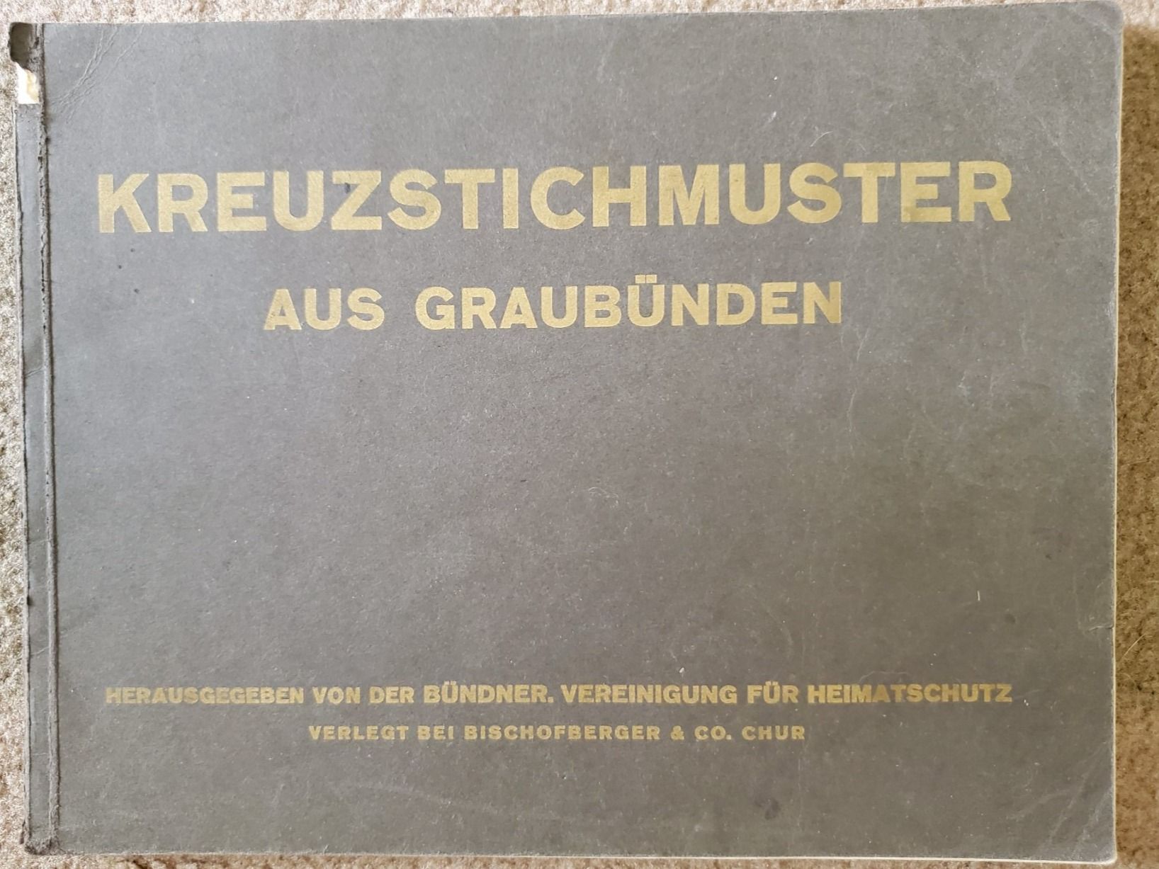 Cartamodelli: Kreuzstichmuster aus Graubünden – Usato da Opfikon venduto da Steins_Siedlung