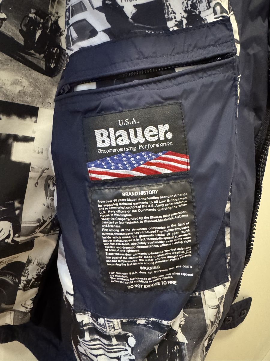 Jacken: Blauer Speedway Daytona Jacke, Gr. M – Gebraucht aus Jona von BB42 3