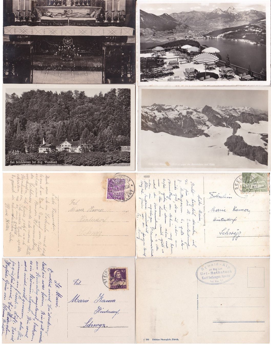 Cartes postales: 40 Stk. Alte CH Ansichtskarten, Postkarten – D'occasion à Münchwilen AG par Nesar 6