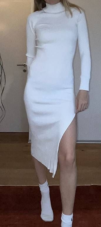 Kleider: Weisses langarm Kleid – Gebraucht aus Murten von leonie_tutti 1