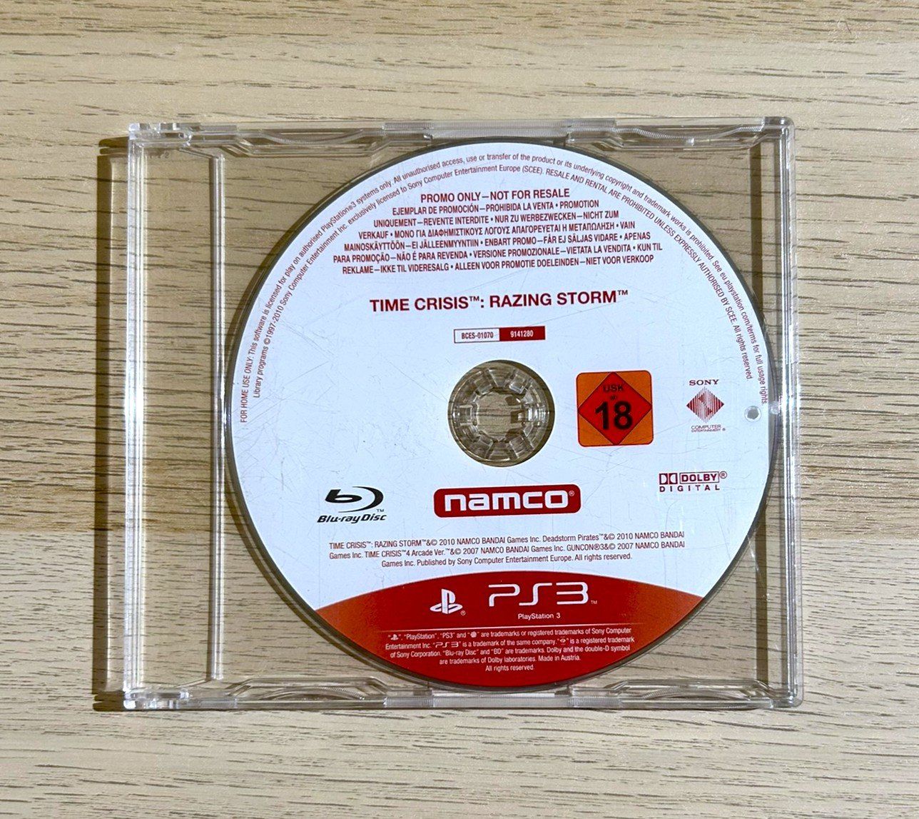 Sony Giochi: Time Crisis: Razing Storm Promo PS3 – Usato da St. Gallen venduto da Alpine.Arcade