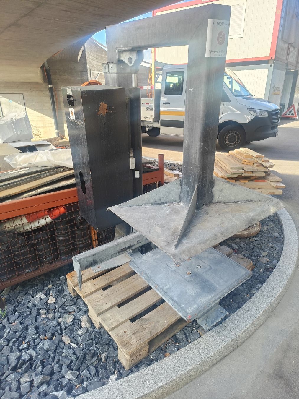 Baucontainer: Containerpresse Gebraucht – Gebraucht aus Vorderthal von rdm92