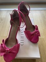 Pinke Ann Field Sandalen mit Schleife, Grösse  39, neuwertig