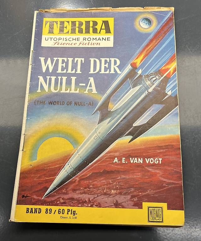 Bücher: TERRA Utopische Romane, Band 89, "Welt der Null-A" – Gebraucht aus Bern von daskannweg