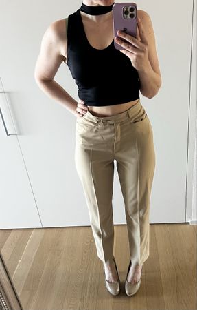 Brax Stoffhose beige 36 Chino business Anzugshose wie neu