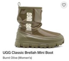 UGG W Classic Brellah Mini Boot olive Gr. 39 - NP CHF 139.00