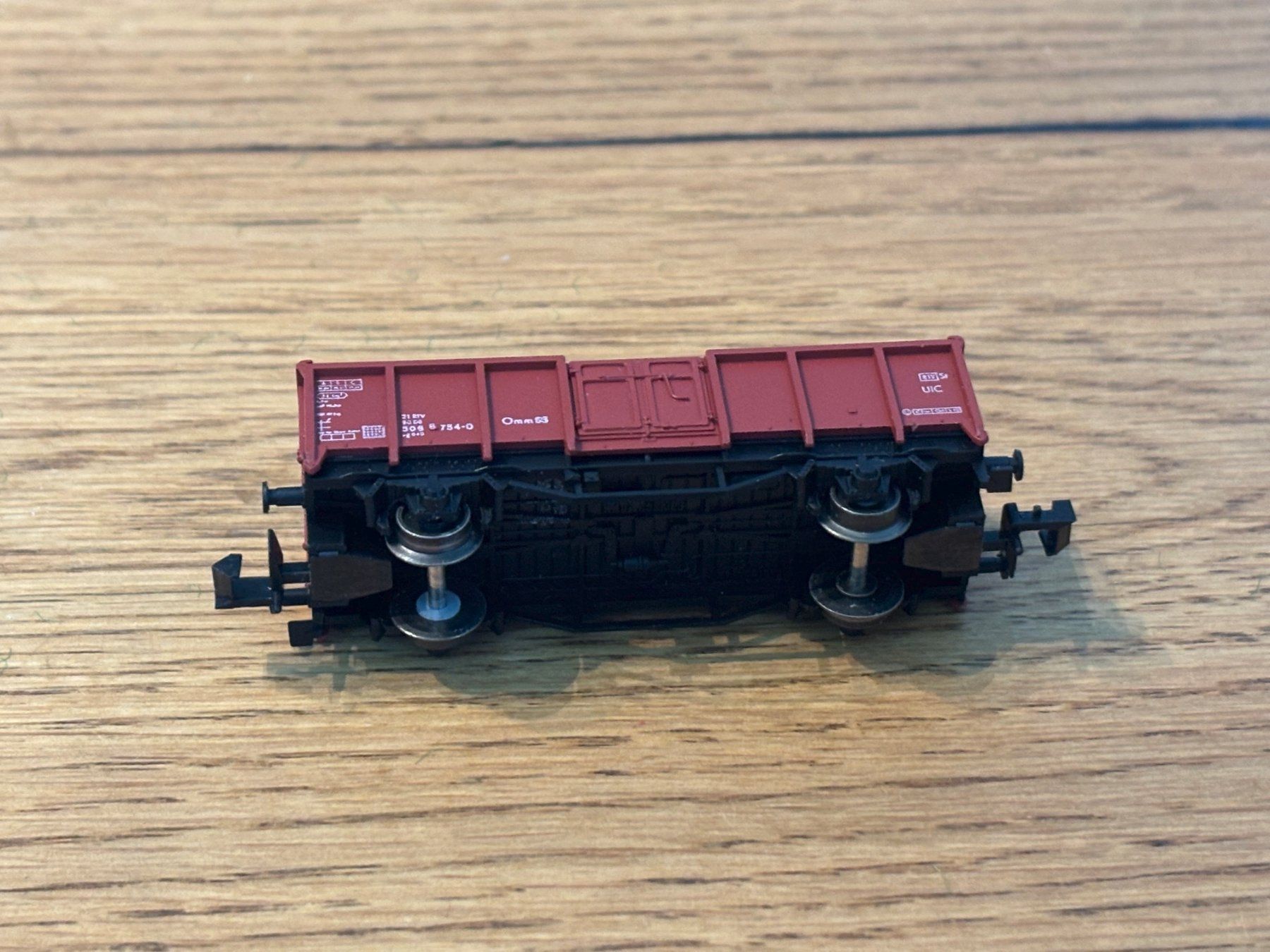 Modellini di ferrovie: *e1359: offener Güterwagen (Spur N) – Usato da Birsfelden venduto da Birs_25 3