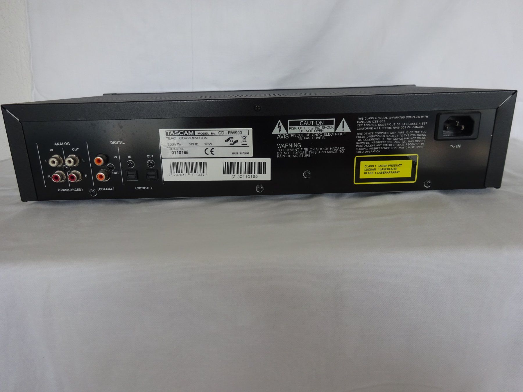 Tascam Enregistreurs: Tascam CD RW900 Professional CD Recorder – D'occasion à Birmenstorf par Poweroldies 3