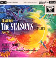 Decca SXL 2141 RI / Glazunov / The Seasons