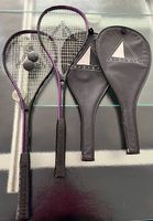Zwei Squash Schläger , STYX, mit Tasche