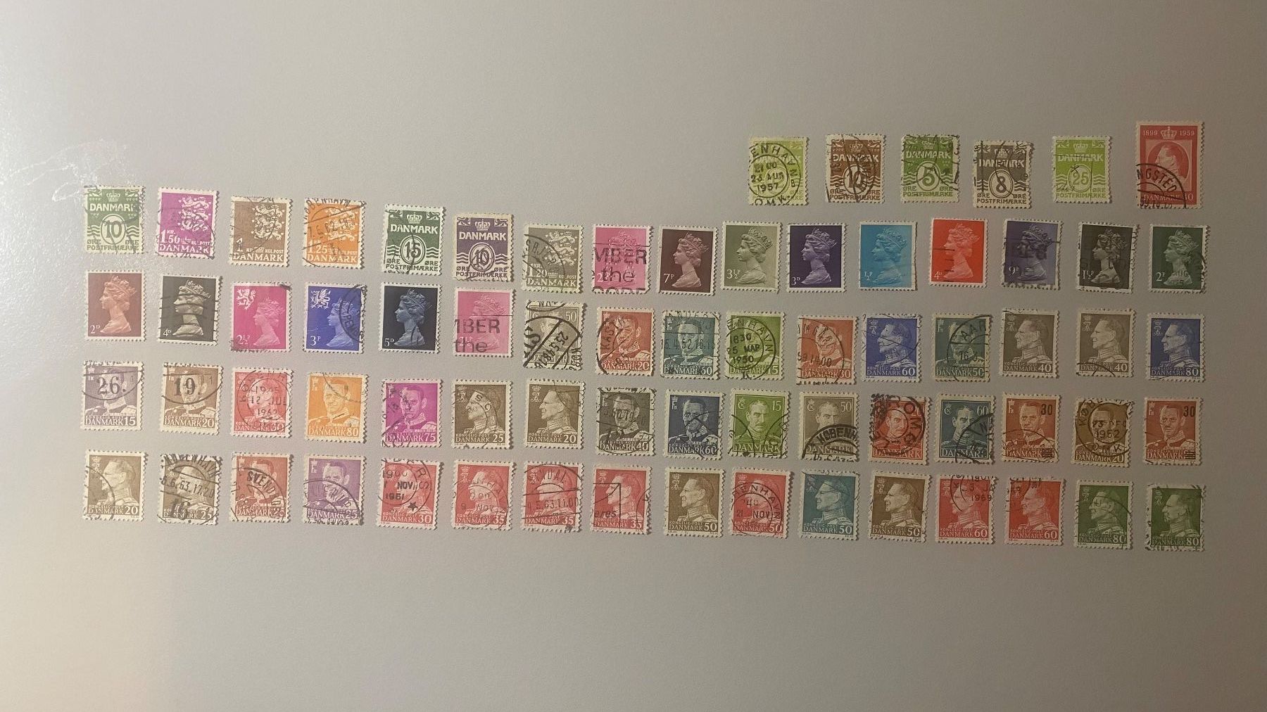 Tutti i francobolli: Lot Briefmarken Dänemark – Usato da Abtwil SG venduto da Frapi